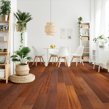 Elegant Wooden Flooring for Living Room