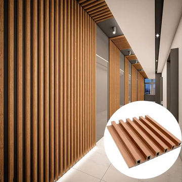 WPC Louvers for Modern Wall Cladding Design